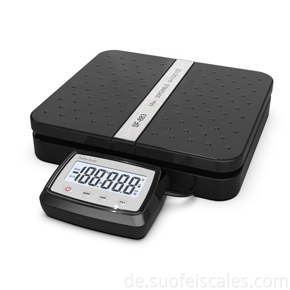 SF-883 Electronic Balance Scale 30kg Platform Bench 